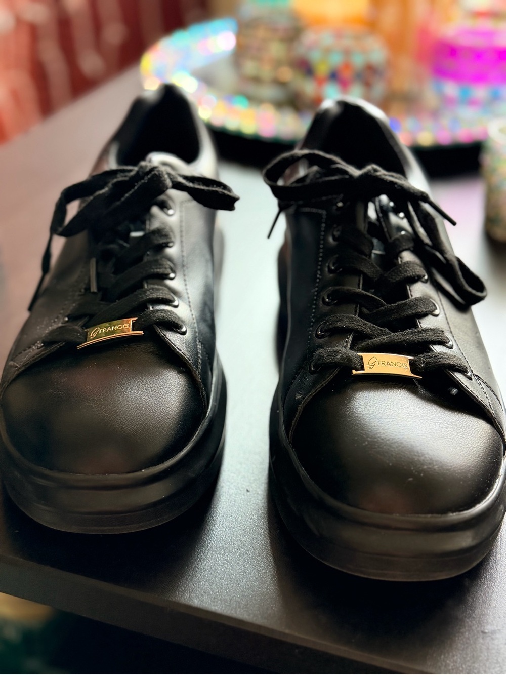Dance shoes - Leather Lace-Up Sneakers (men and women)